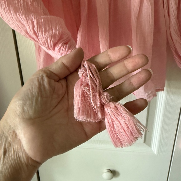 THE GREAT. Pink Artist top - Picture 9 of 10